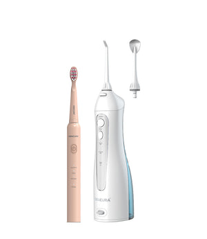 OC150 BeginCare Water Flosser, SB200 LITE Rechargeable Electric Toothbrush