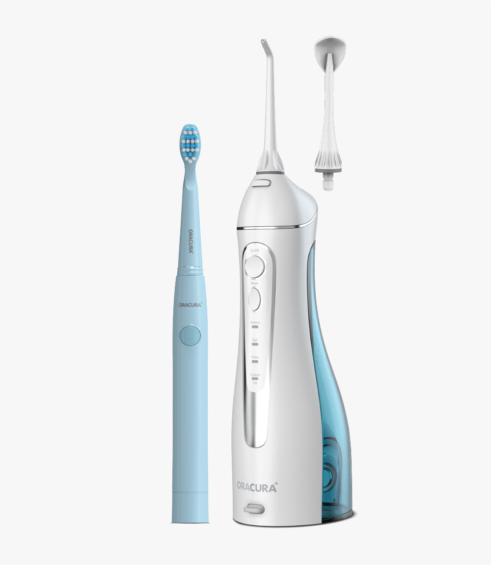 Combo Water Flosser® OC200 LITE & Sonic LITE Battery Operated Electric Toothbrush SB100