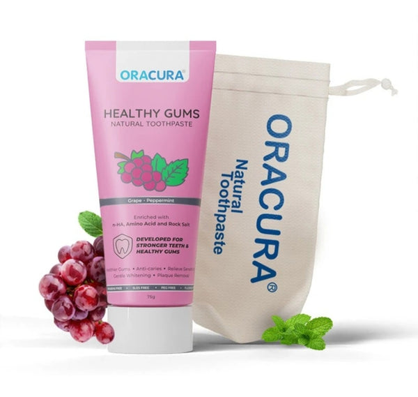ORACURA Healthy Gums Natural Toothpaste (Grapes)
