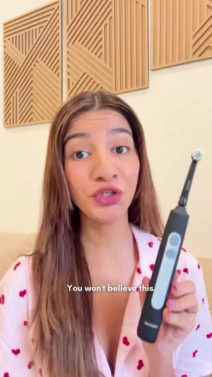 Video featuring Spin Duo of OB200 Rechargeable Electric Toothbrush & Natural Toothpaste Combo