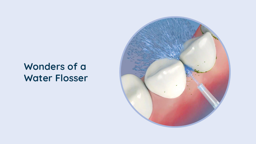 Benefits of Using a Water Flosser for Oral Health, best water flosser in india, automatic toothbrush