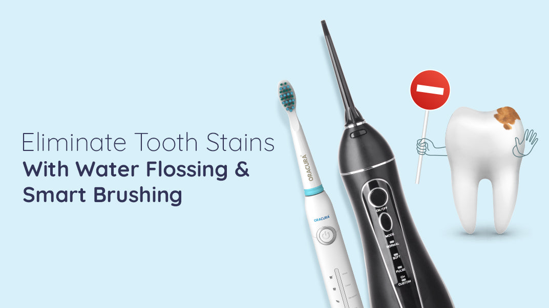 Water Flossing & Smart Brushing To Prevent Tooth Stains?