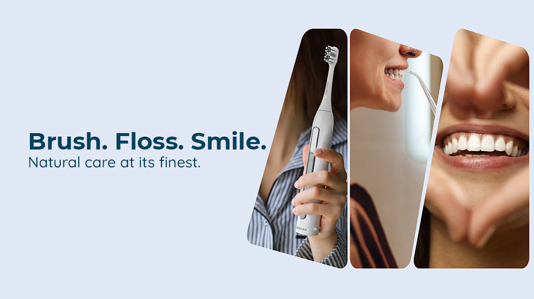 Your Daily Oral Care Routine, Upgraded: Natural Toothpaste + ETB + Water Flosser