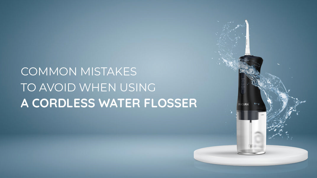 Mistakes to Avoid When Using a Cordless Water Flosser