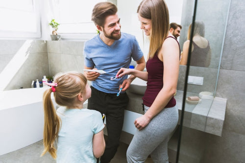 How Families Coordinate Shared Use of Home Oral Care Devices