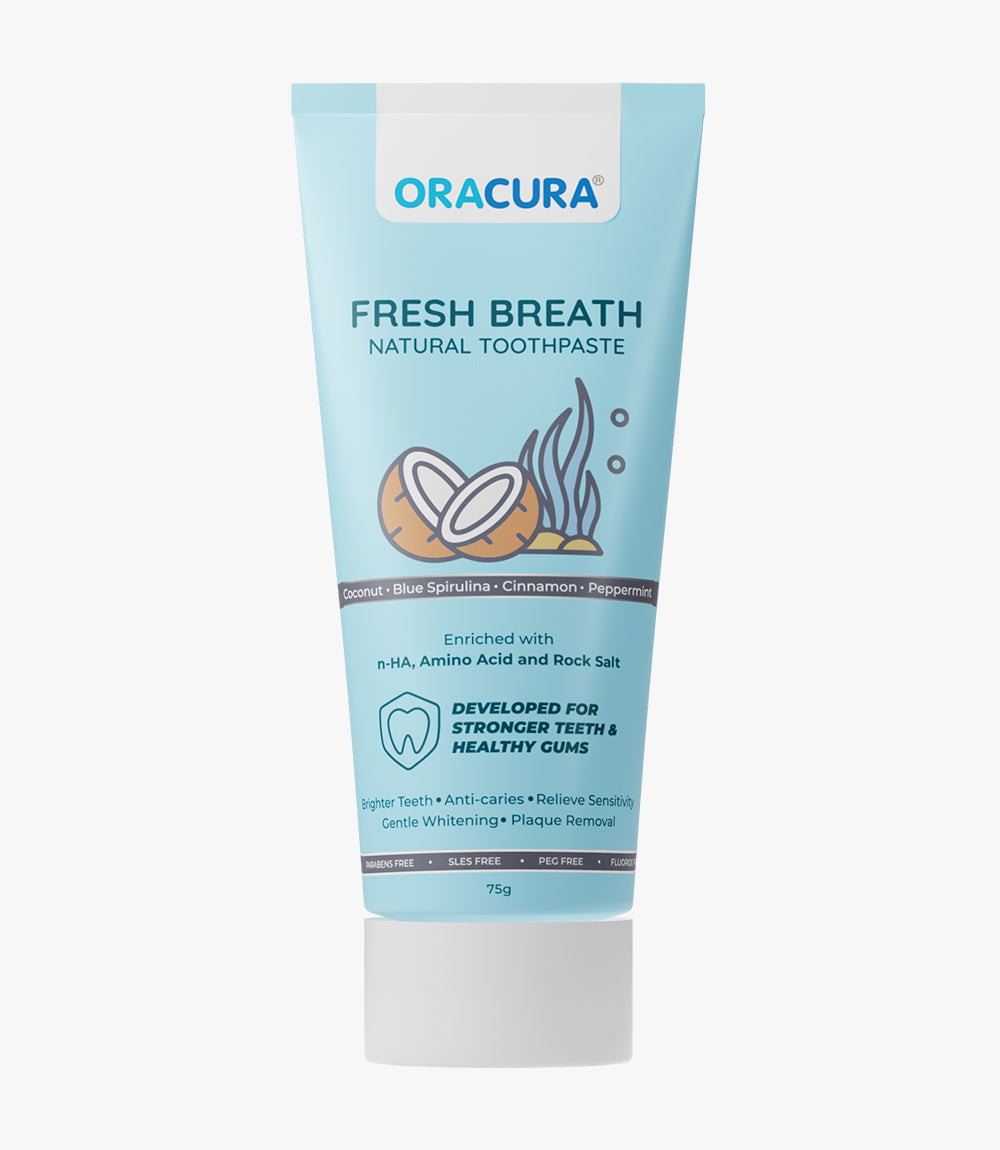 ORACURA Fresh Breath Natural Toothpaste (Coconut)