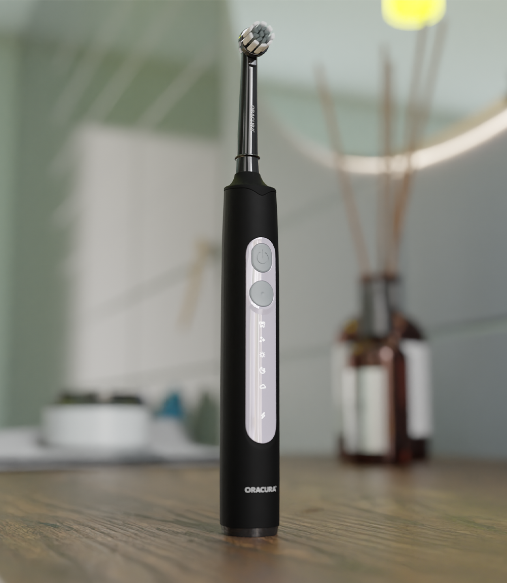 ORACURA® OC200 Smart Plus Water Flosser + OB200 Oscillating Rechargeable Electric Toothbrush Combo