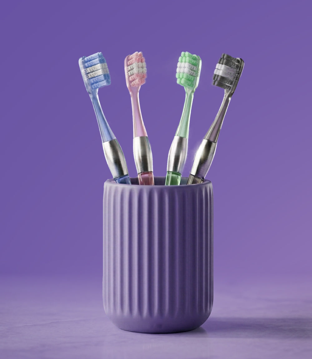 MB100 Replaceable Brushheads Manual Toothbrush