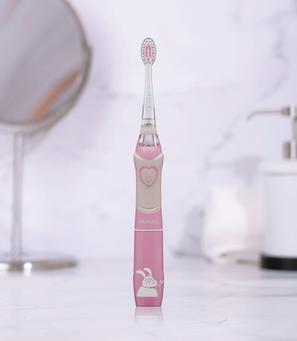 Kid-Friendly Combo KSB100 Kids Sonic Electric Toothbrush