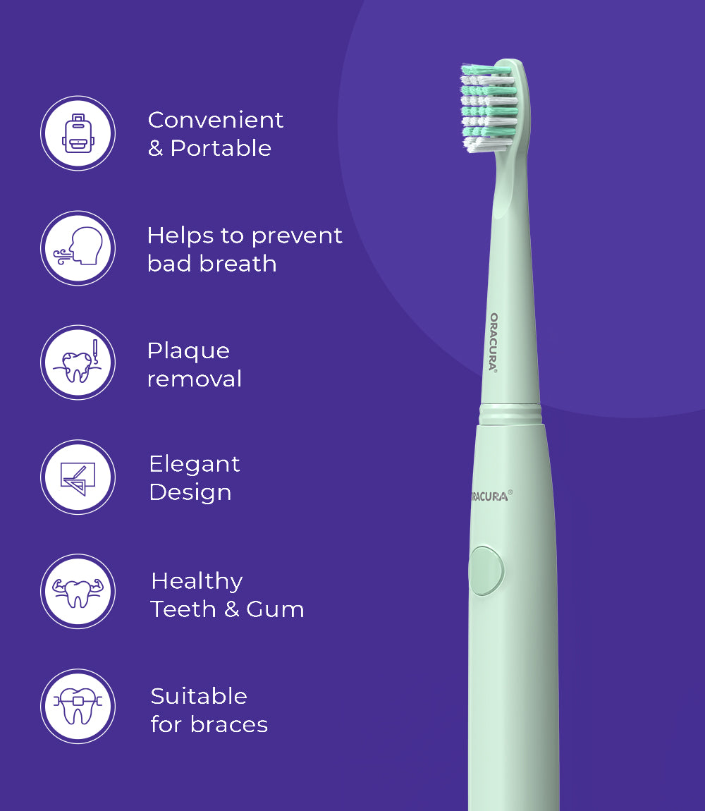 SB100 Sonic Lite Battery Operated Electric Toothbrush