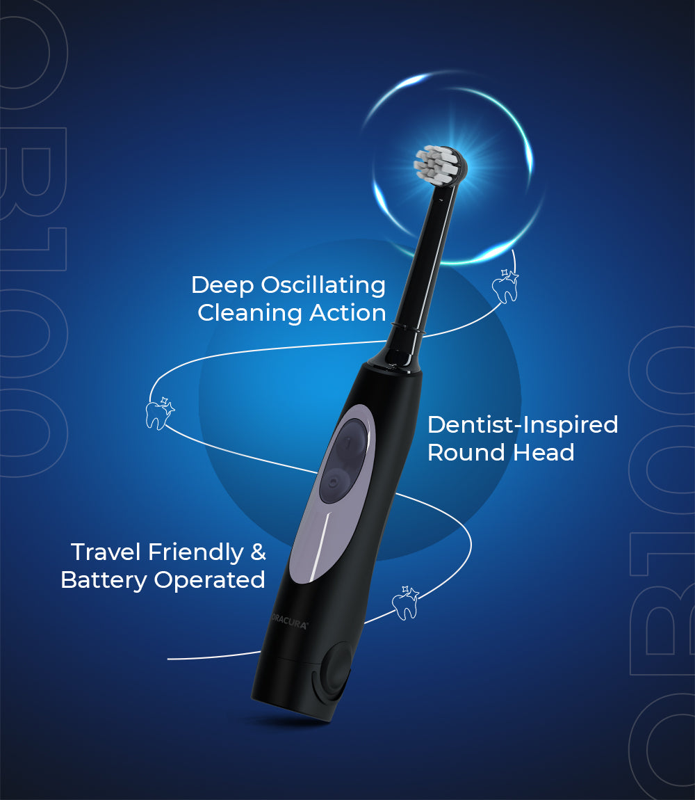 OB100 Oscillating Electric Toothbrush