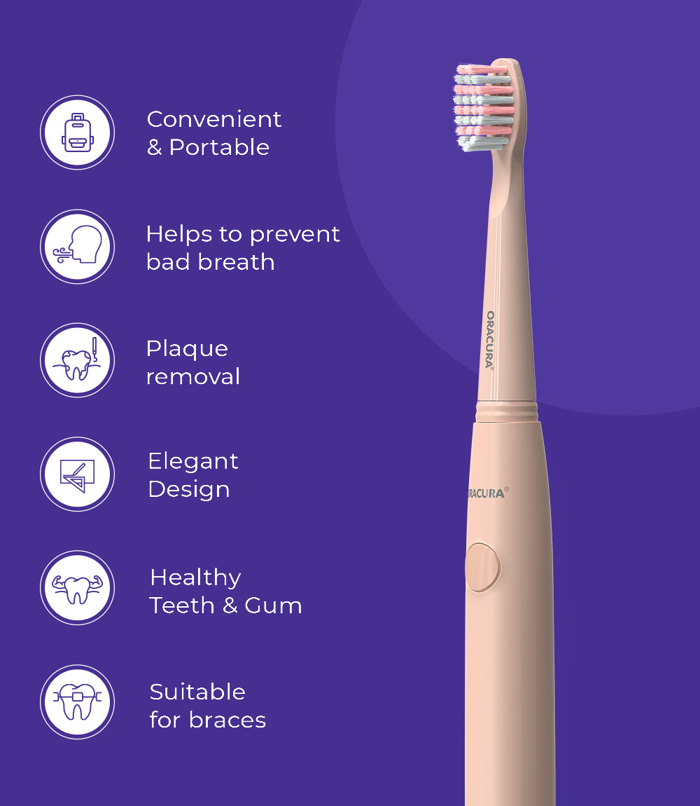 SB100 Sonic Lite Battery Operated Electric Toothbrush