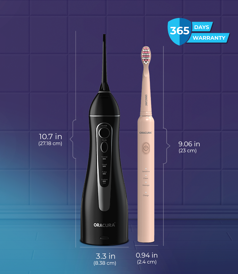 ORACURA® OC200 Daily Care Combo- OC200, SB200 (Free Hydroxyapatite Toothpaste)