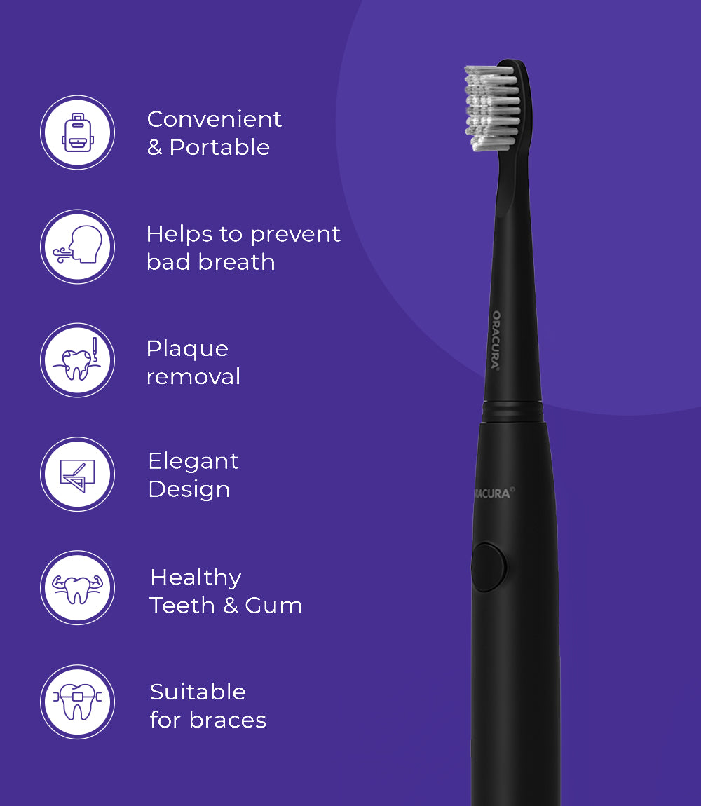 SB100 Sonic Lite Battery Operated Electric Toothbrush