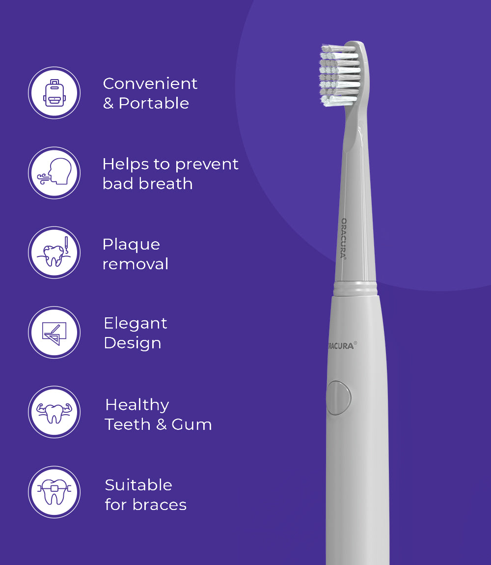 SB100 Sonic Lite Battery Operated Electric Toothbrush