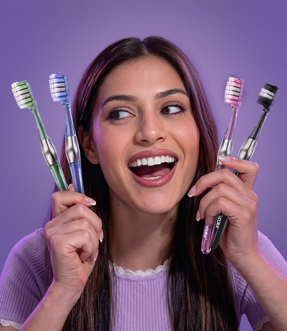 MB100 Replaceable Brushheads Manual Toothbrush
