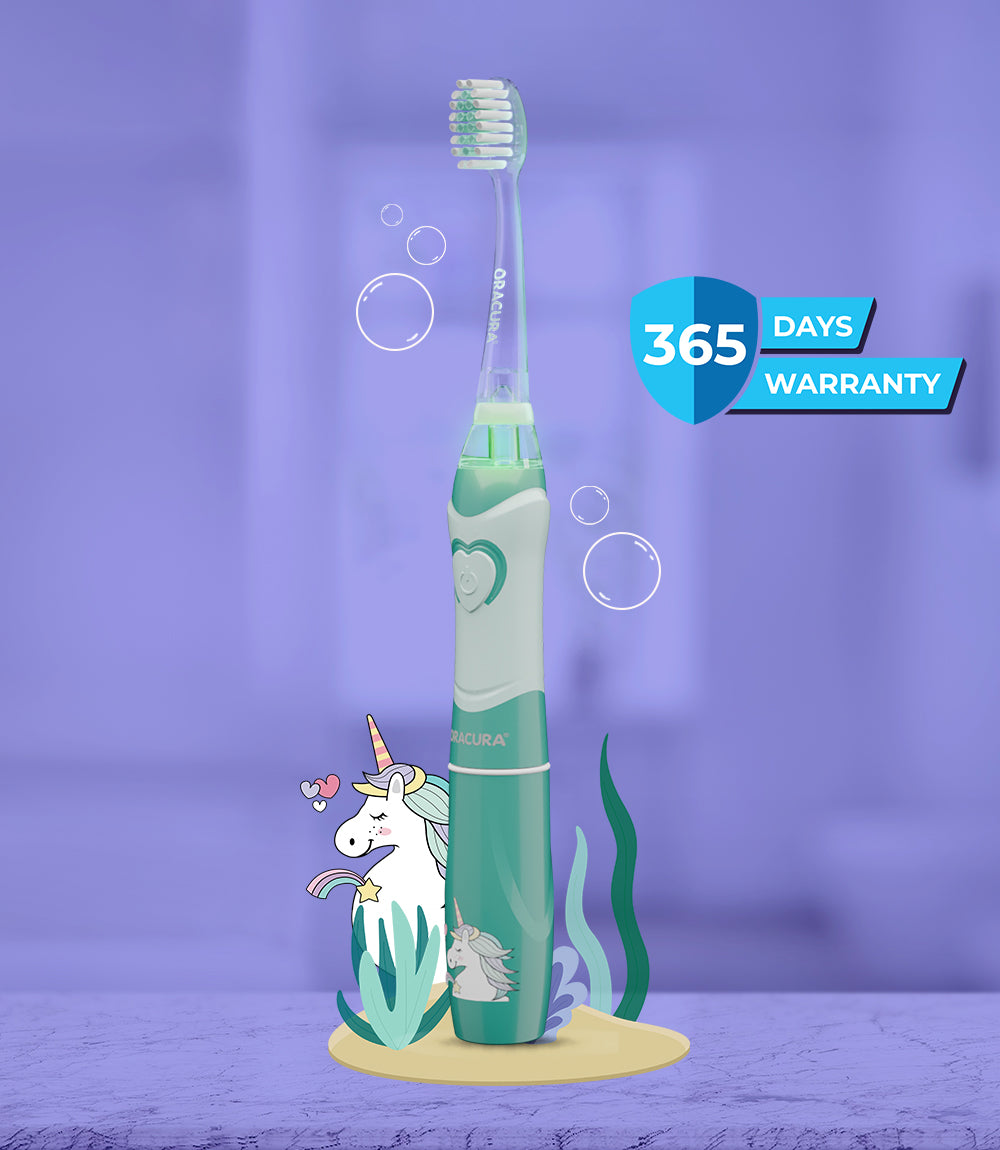 KSB100 Kids Sonic Battery Operated Electric Toothbrush