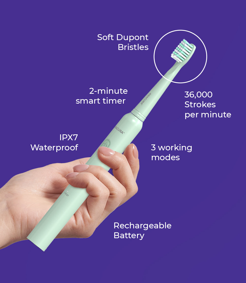 SB200 Sonic Lite Electric Rechargeable Toothbrush