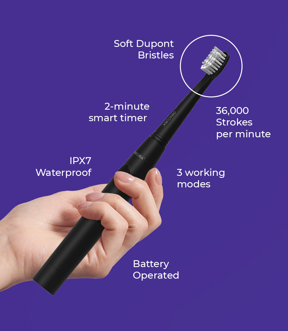 SB100 Sonic Lite Battery Operated Electric Toothbrush