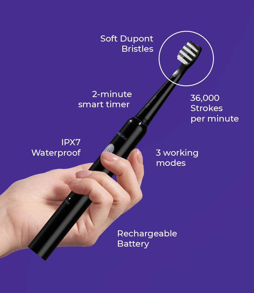 SB200 Sonic Lite Electric Rechargeable Toothbrush