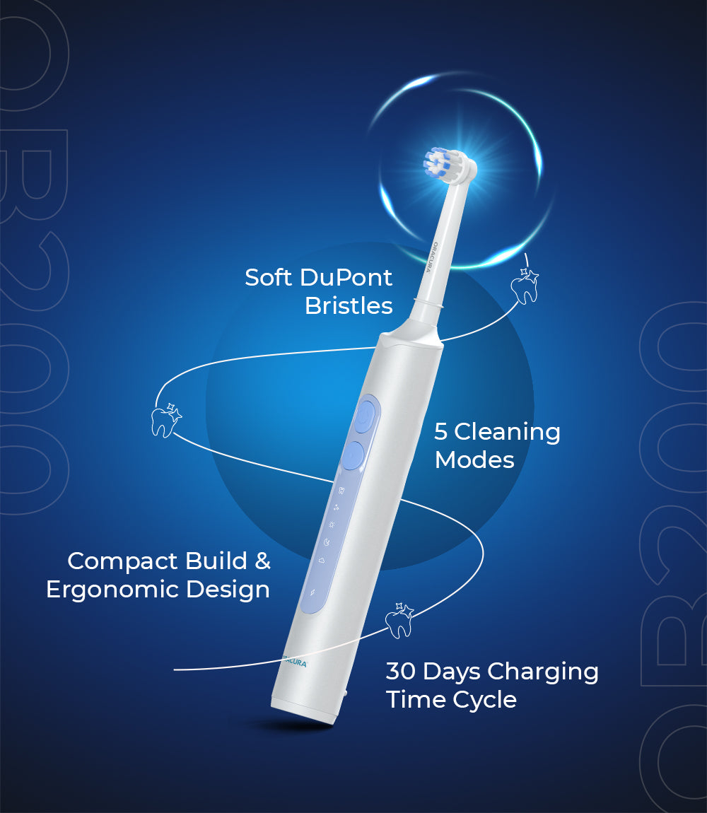 OB200 Oscillating Rechargeable Electric Toothbrush