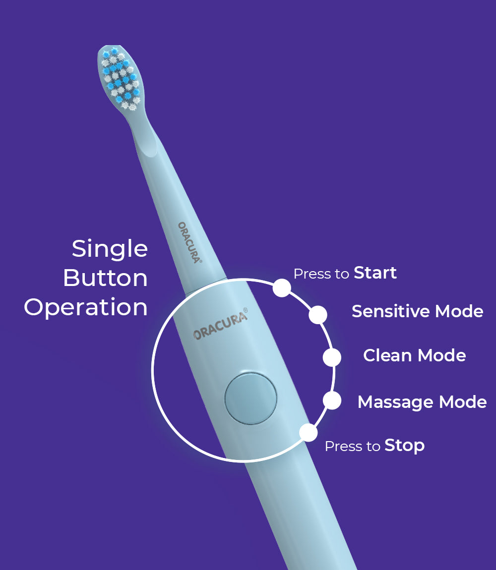 SB100 Sonic Lite Battery Operated Electric Toothbrush