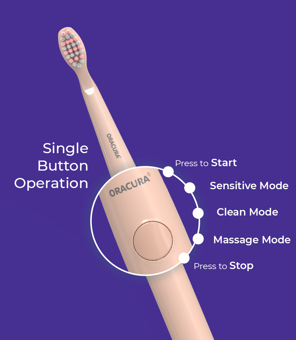 SB100 Sonic Lite Battery Operated Electric Toothbrush