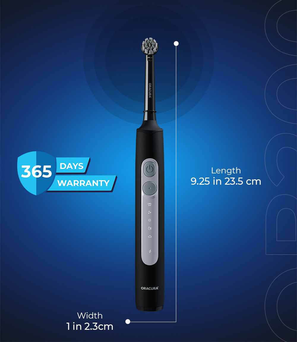 Spin Duo of OB200 Rechargeable Electric Toothbrush & Natural Toothpaste Combo