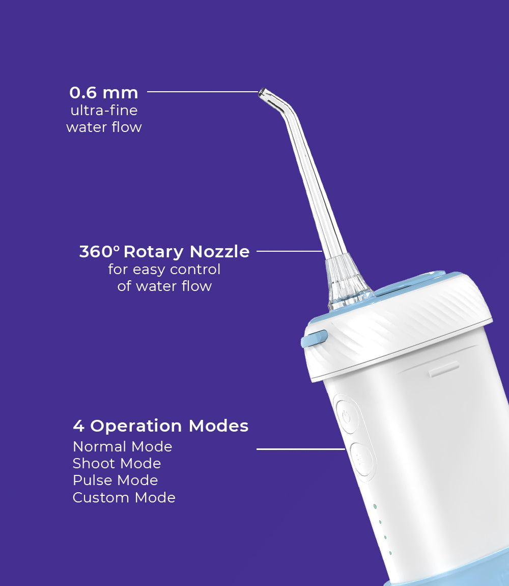 OC180 Compact PLUS® Water Flosser®, SB300 Sonic Smart® Electric Rechargeable Toothbrush & Natural Toothpaste