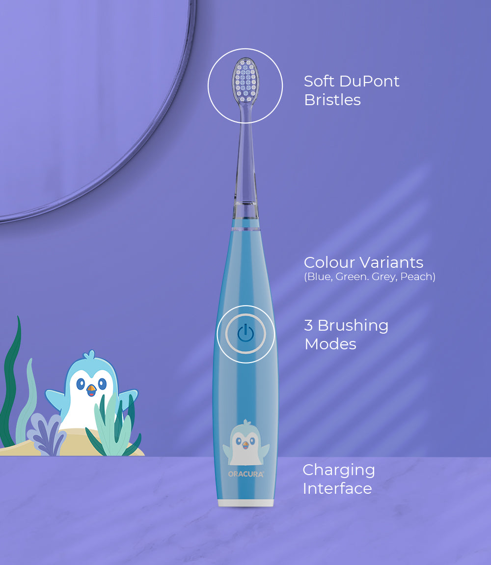 KSB200 KidsCare Sonic Rechargeable Electric Toothbrush