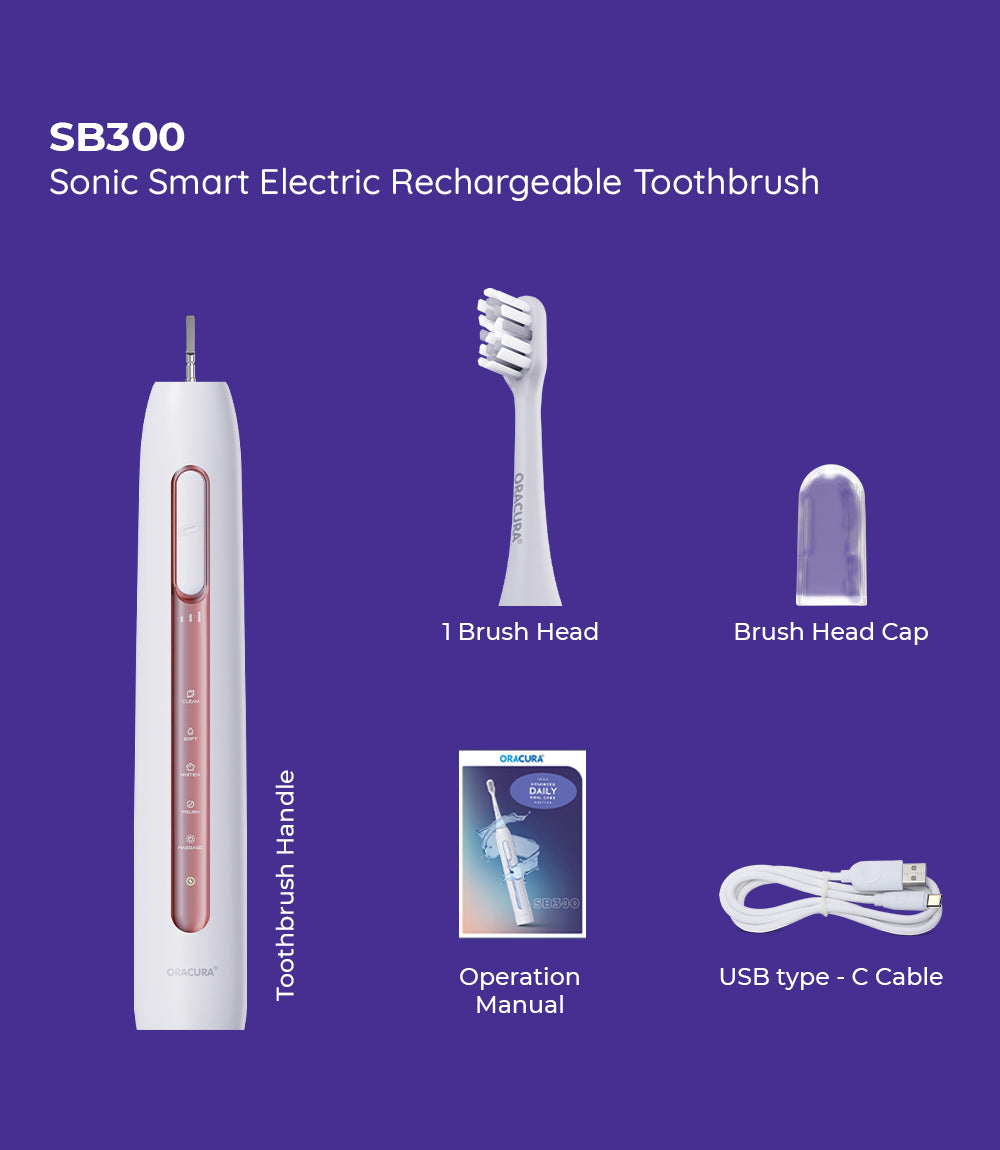 SB300 Sonic Smart® Electric Rechargeable Toothbrush