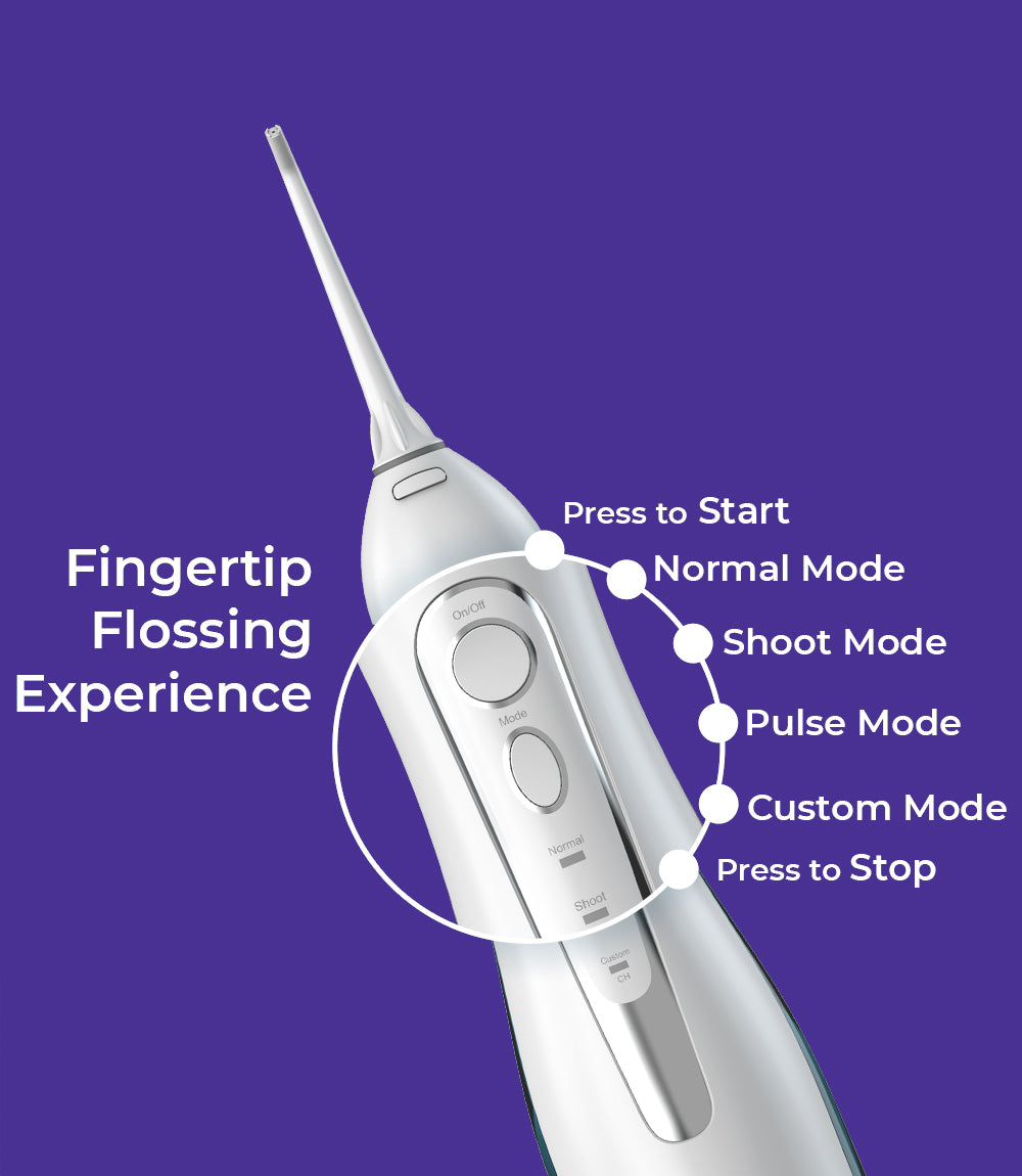 ORACURA® OC200 Smart Plus Water Flosser + OB200 Oscillating Rechargeable Electric Toothbrush Combo
