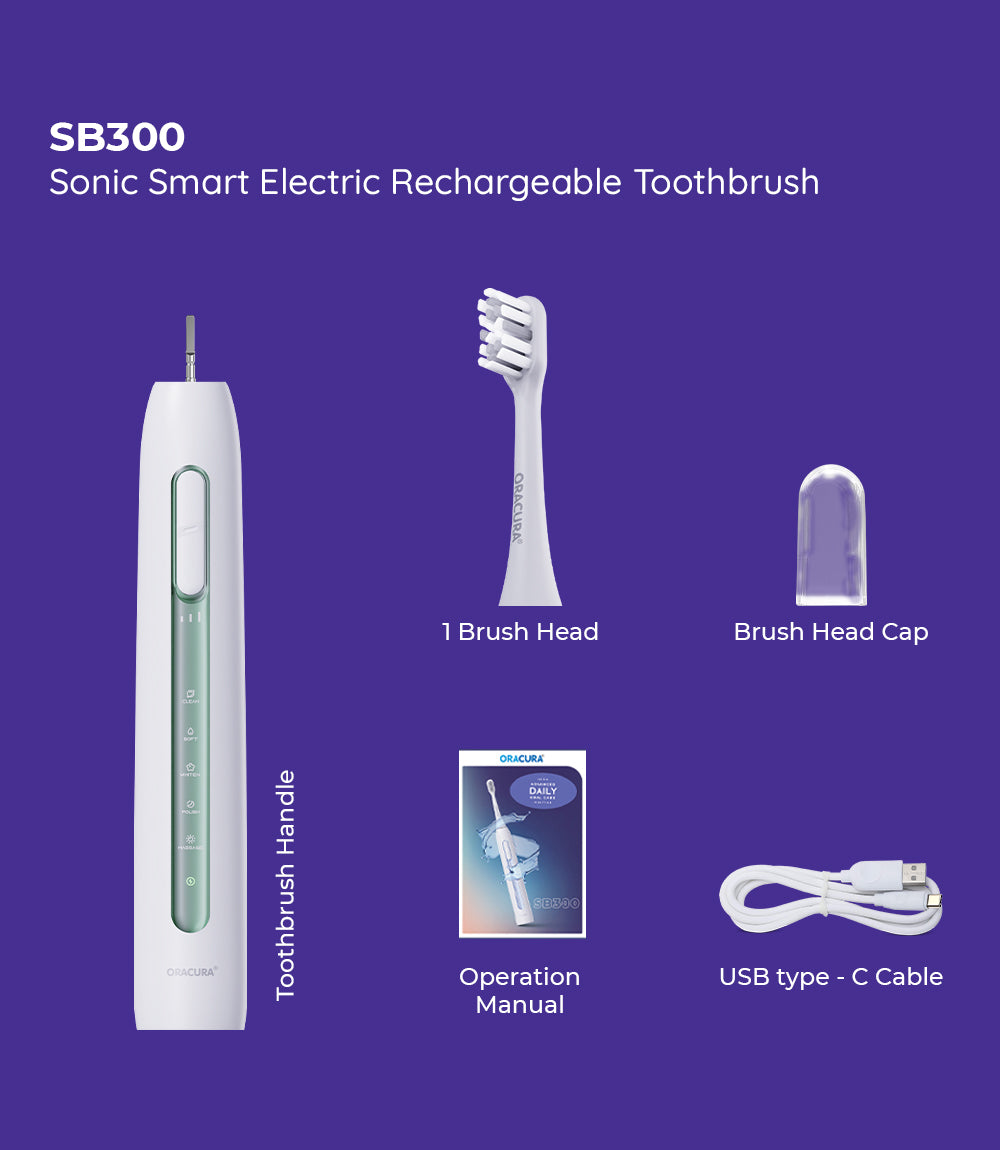 SB300 Sonic Smart® Electric Rechargeable Toothbrush