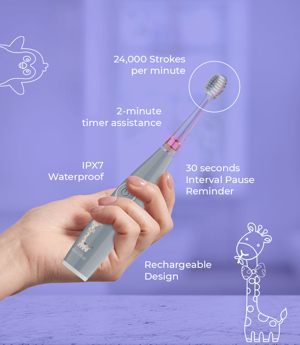 KSB200 KidsCare Sonic Rechargeable Electric Toothbrush