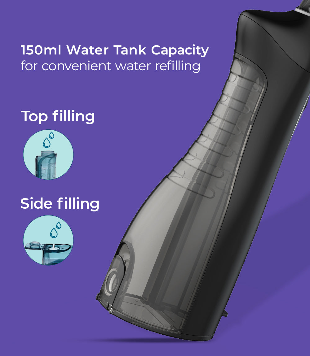 ORACURA® OC150 Smart Water Flosser + OB100 Oscillating Electric Toothbrush Combo