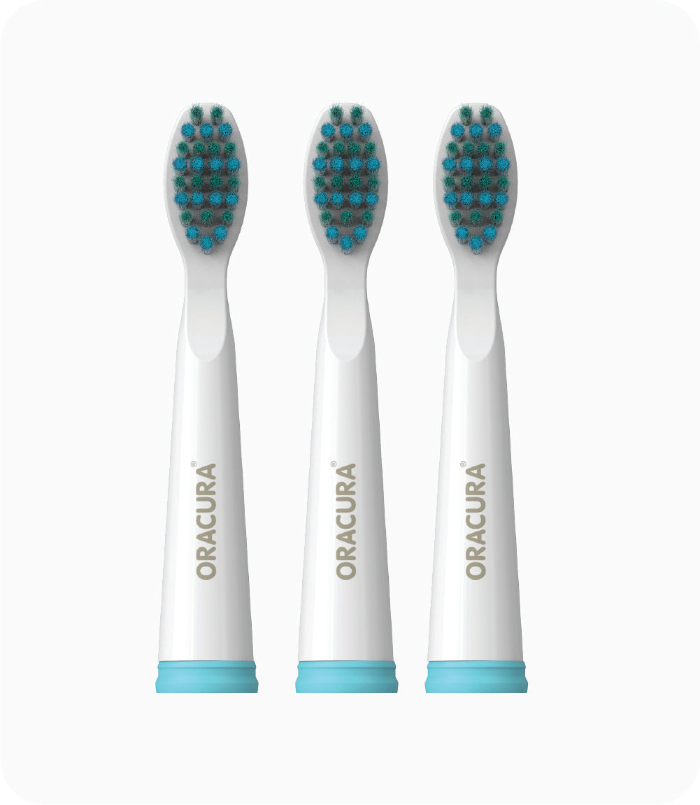 Sonic Lite Electric Toothbrush Heads For SB100 & SB200 (Pack of 3)