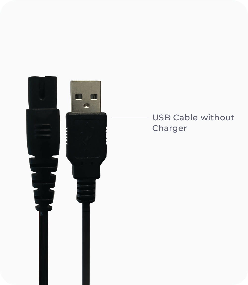 ORACURA® 2-Pin USB Charging Cable | Compatible with OC150, OC200, OC001, OC010, OC100, and OCE01 Smart Water Flossers