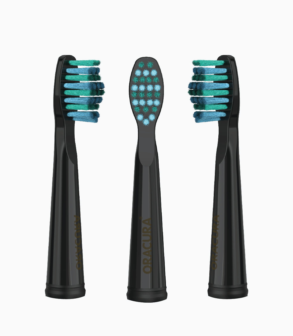 Sonic Lite Electric Toothbrush Heads For SB100 & SB200 (Pack of 3)