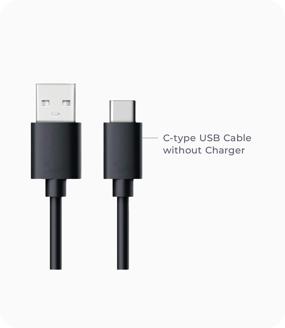 OC450 C-type USB Cable B/W