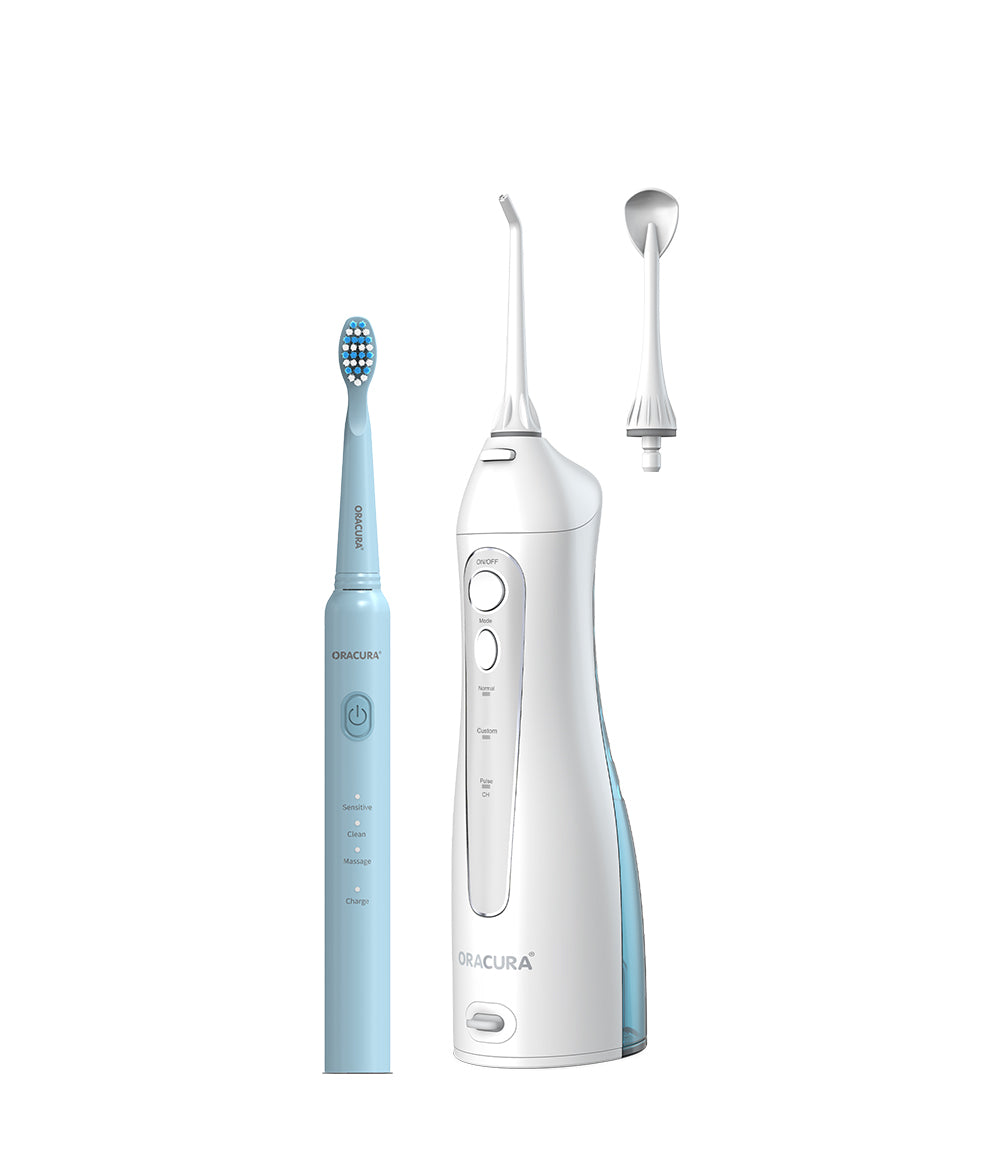 OC150 BeginCare Water Flosser, SB200 LITE Rechargeable Electric Toothbrush