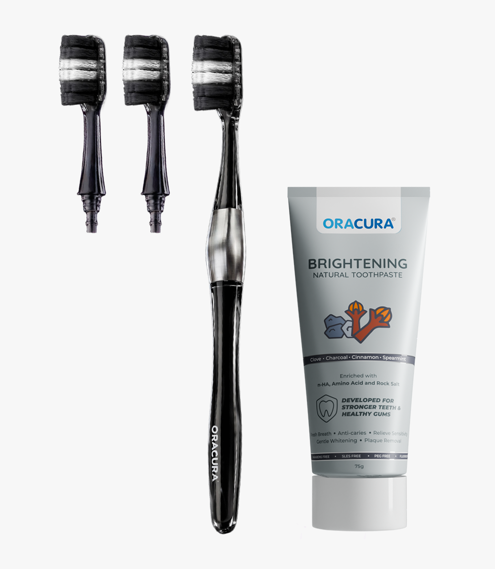 MB100 Replaceable Brushheads Manual Toothbrush
