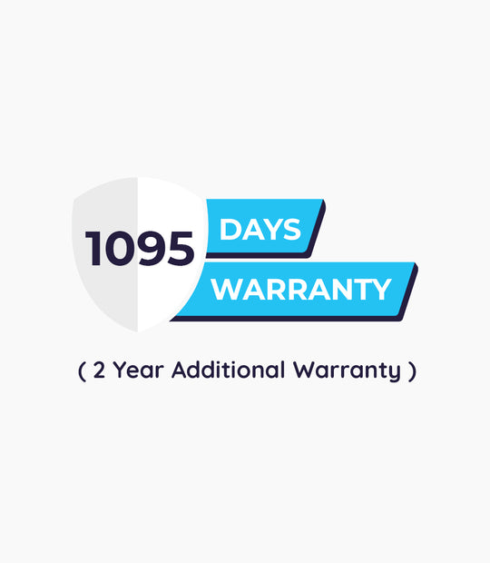 1095 Days of Warranty (2 Years Additional Warranty)