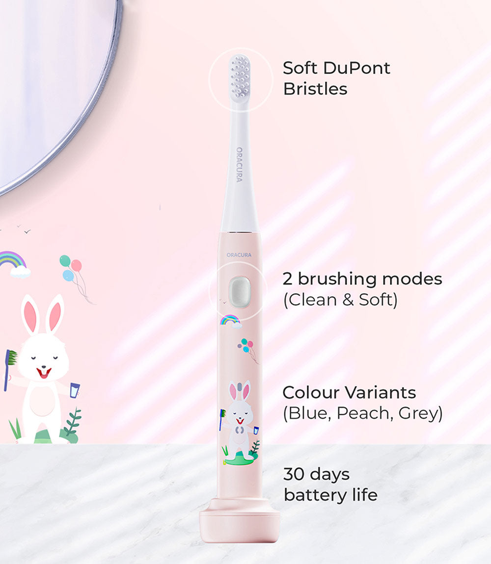 KSB200 Sonic Kids Rechargeable Electric Toothbrush