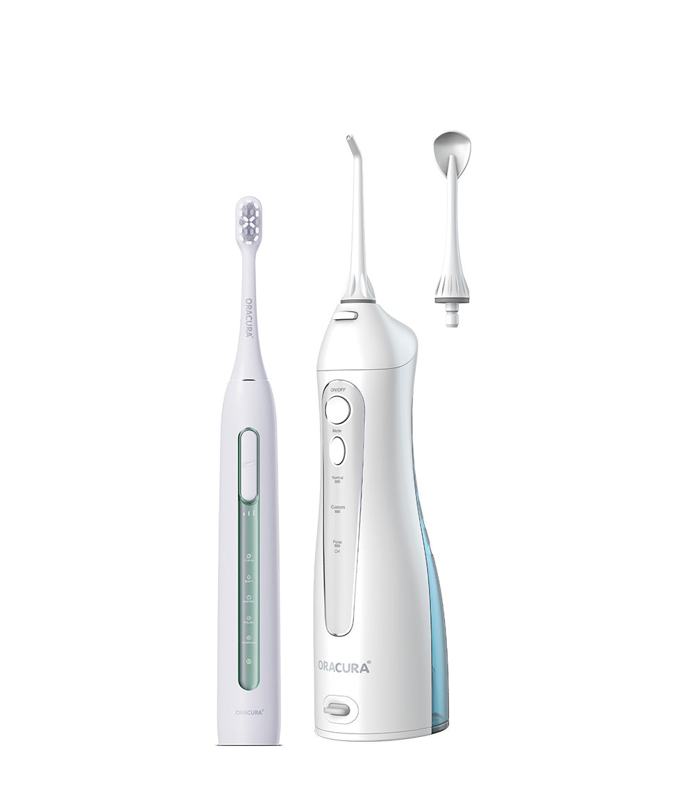 OC150 BeginCare Water Flosser & SB300 Sonic Smart® Electric Rechargeable Toothbrush