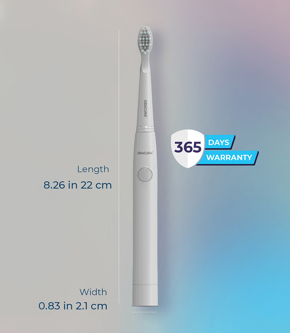 Sonic Duo of SB100 Electric Toothbrush & Natural Toothpaste with 2 Brush heads Combo