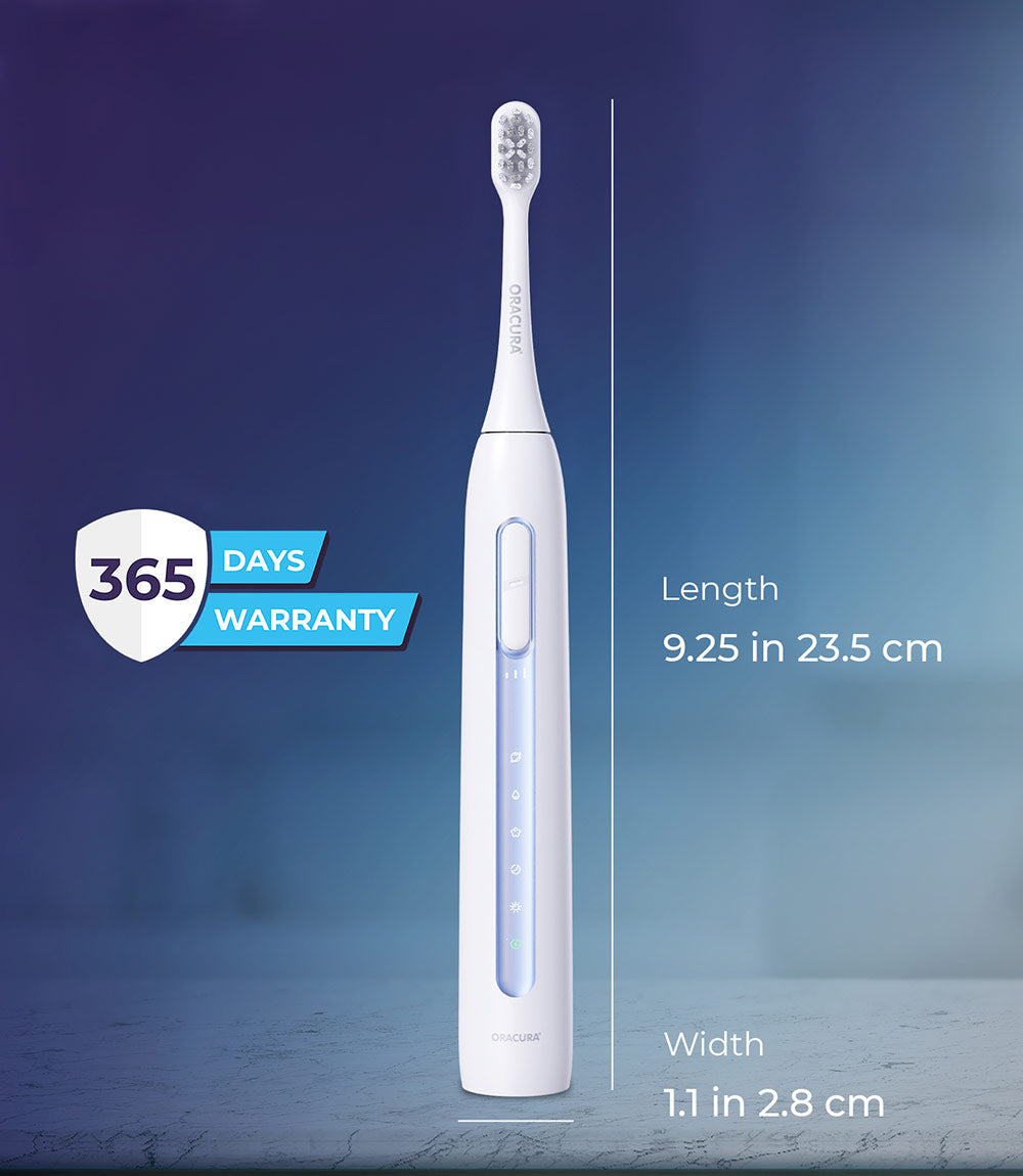 Sonic Duo of SB300 Electric Toothbrush & Natural Toothpaste with 3 Brush heads Combo