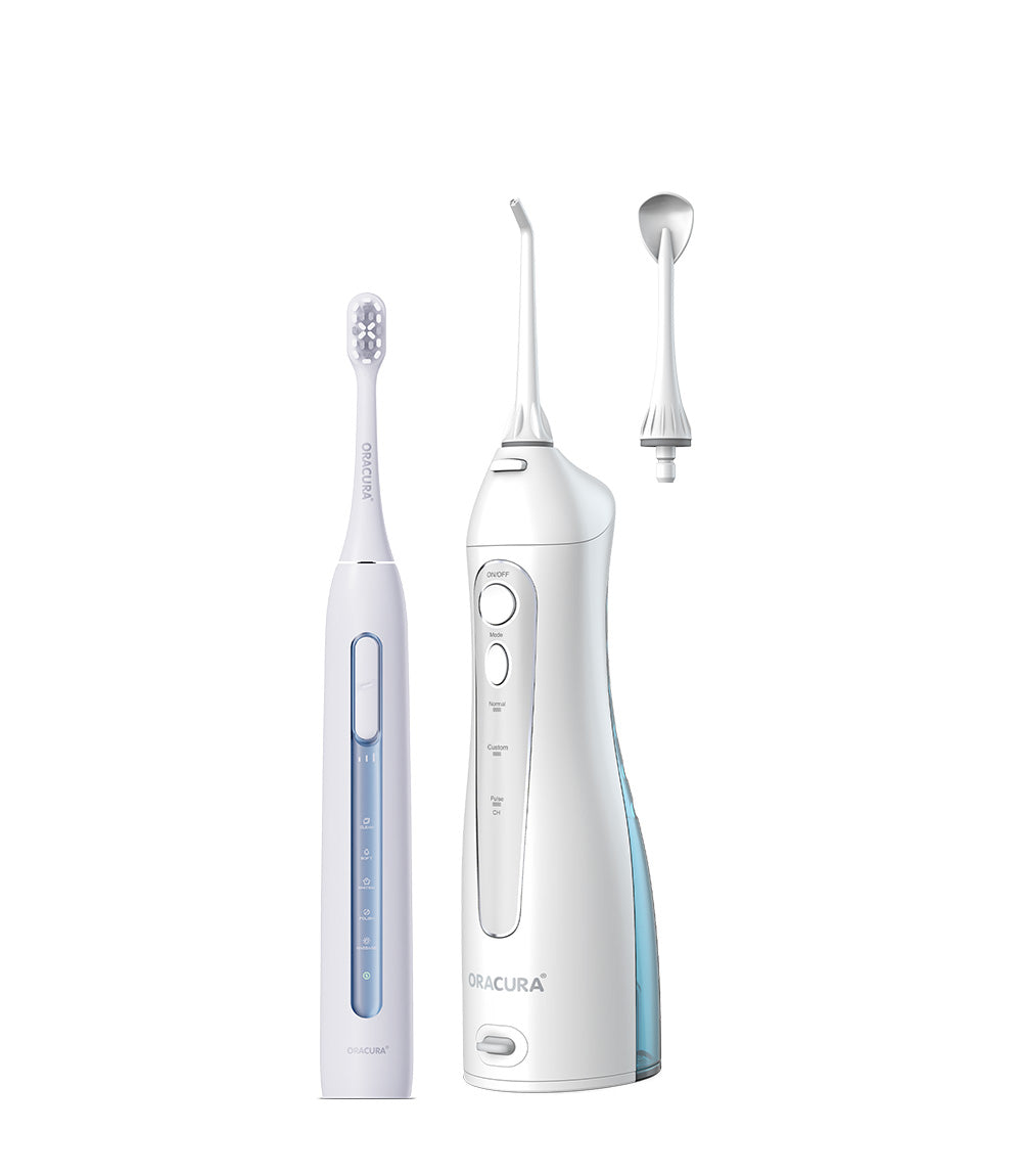 OC150 BeginCare Water Flosser & SB300 Sonic Smart® Electric Rechargeable Toothbrush