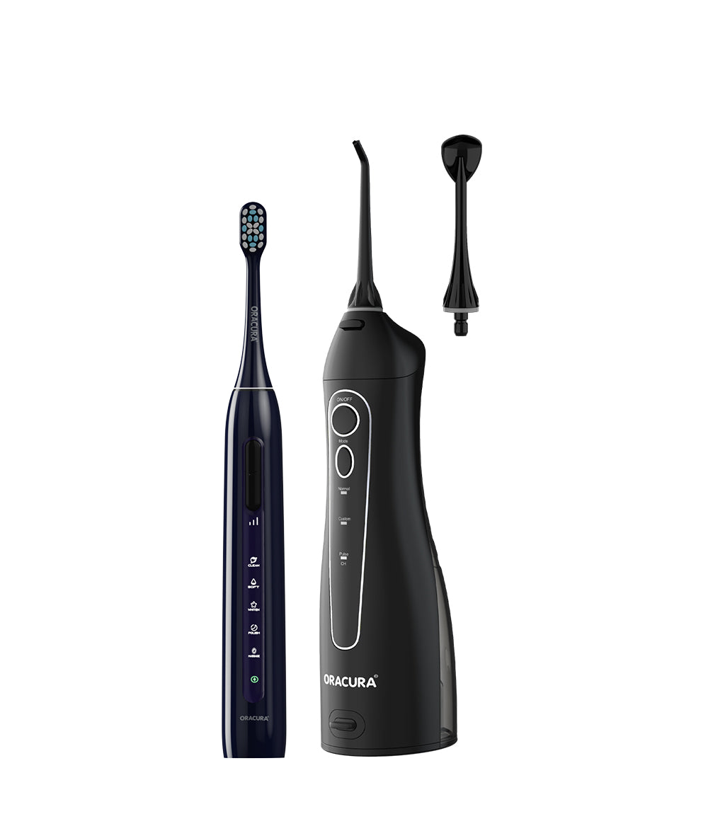 OC150 BeginCare Water Flosser & SB300 Sonic Smart® Electric Rechargeable Toothbrush