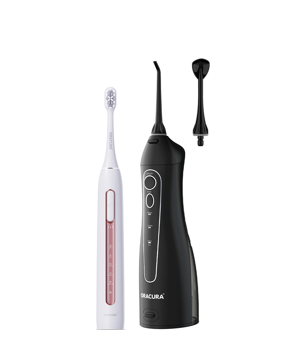 OC150 BeginCare Water Flosser & SB300 Sonic Smart® Electric Rechargeable Toothbrush