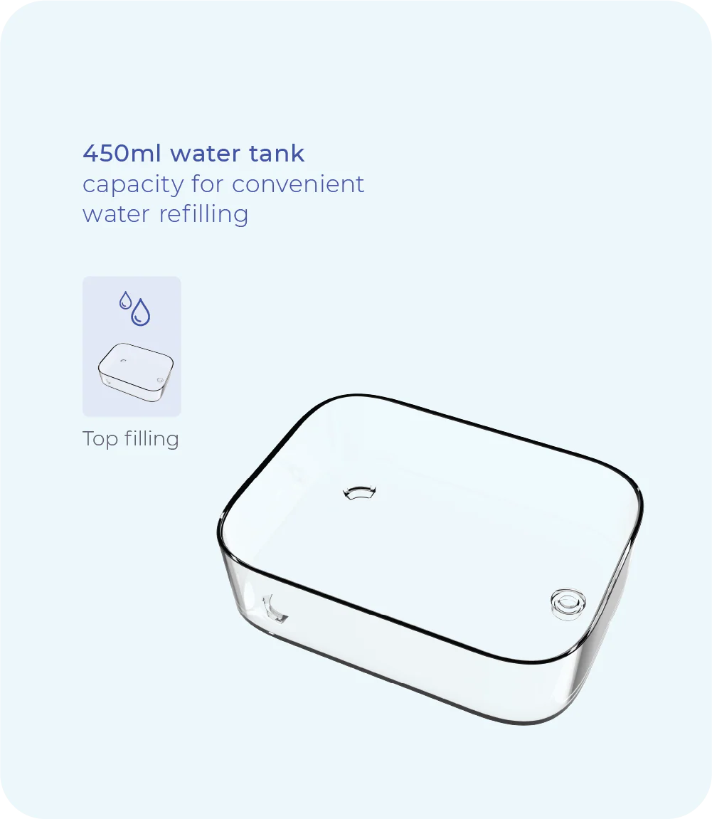 OC450 LITE Countertop Smart Water Flosser + Travel Pouch (Not for Sale)